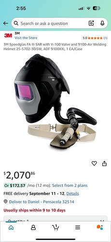 Speedglas iii sar v 100 - 3m, v-100